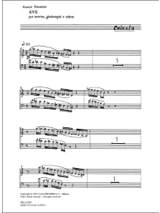 Ave Per Ottavino, Glockenspiel & Celesta - Franco Donatoni - Partition